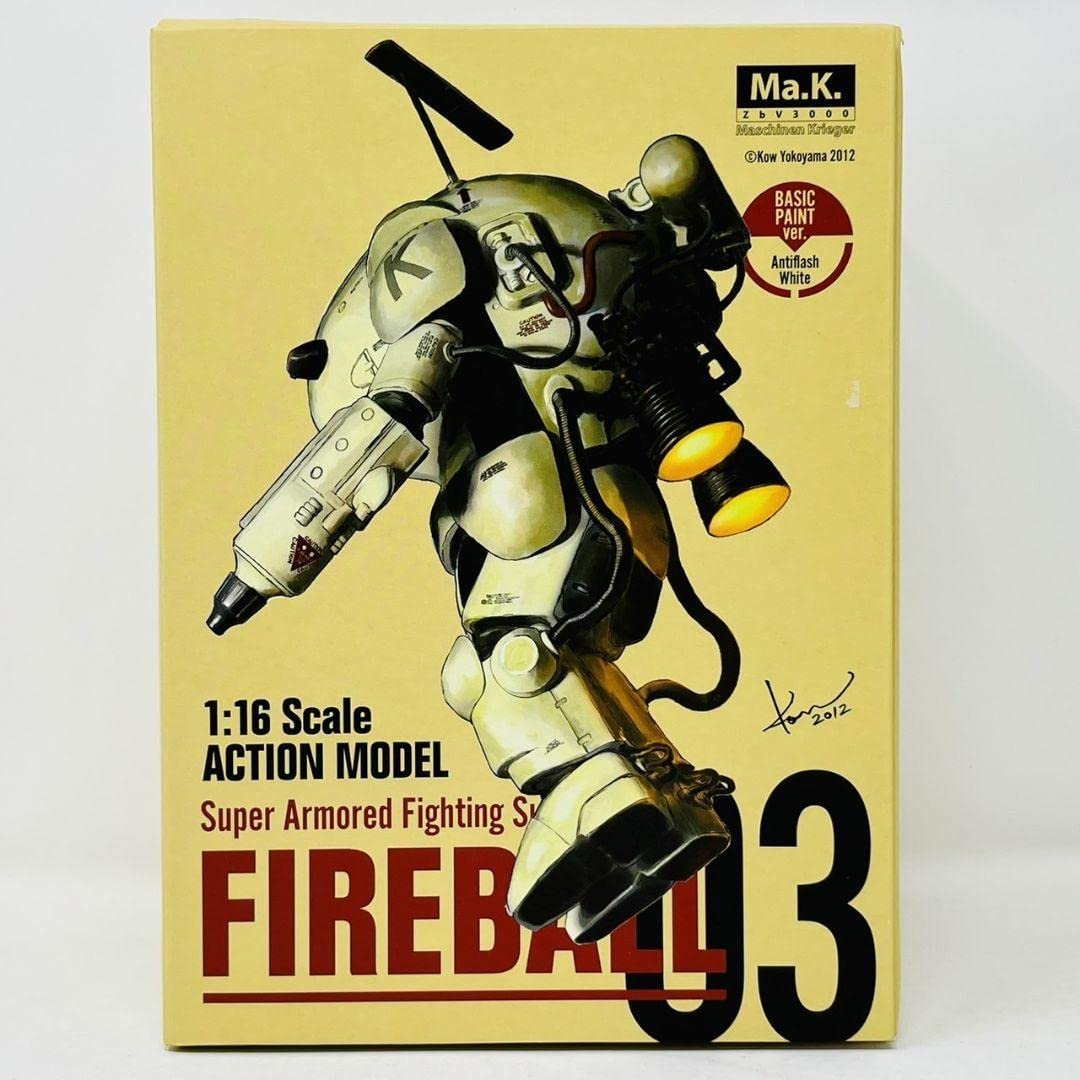 千値練 Ma.K. ファイアボール Basic Paint マシーネンクリーガー 千値練 Ma.k.ファイアボール アクションモデル BASIC PAINT ver